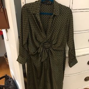 Zara Silk blogger favorite dress